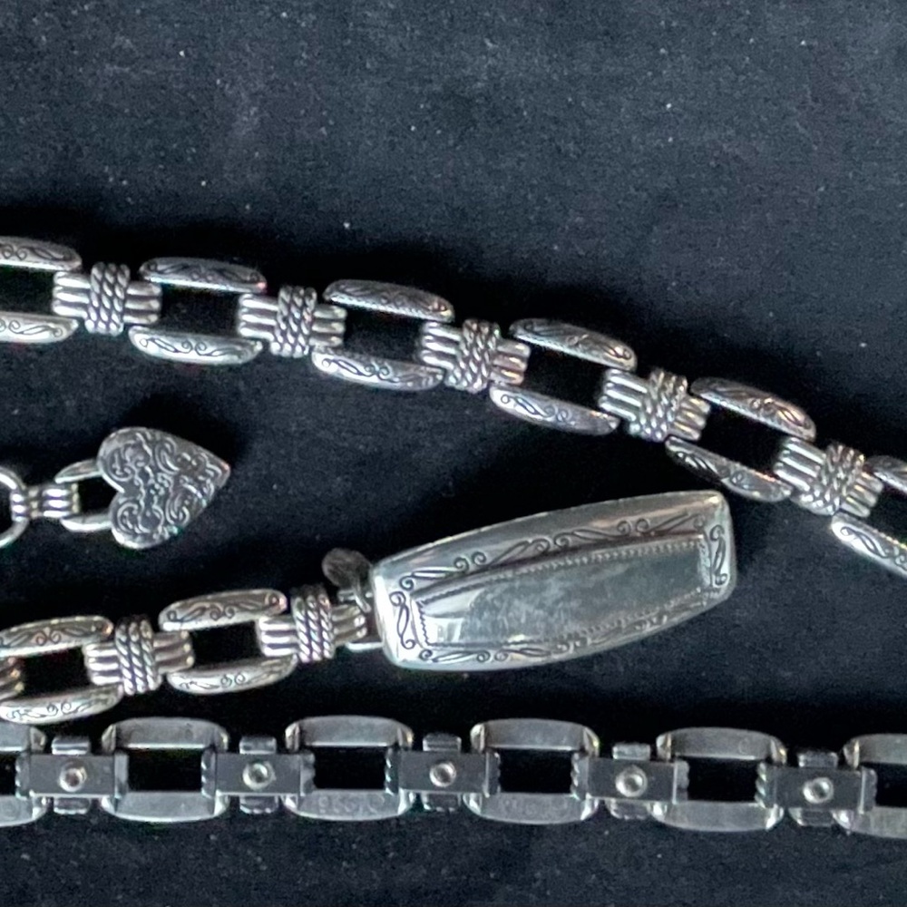 Silver Chain belt
